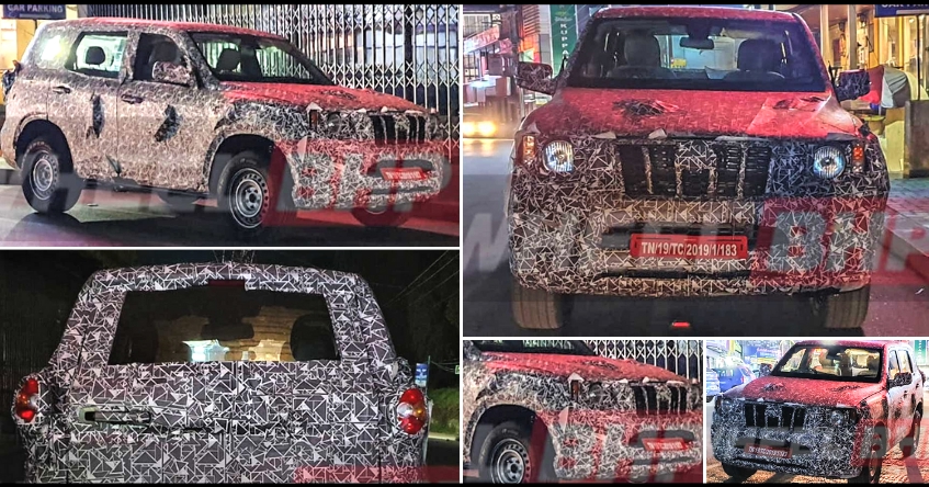 2021 Mahindra Scorpio Z101 Spotted in a New Set of Photos