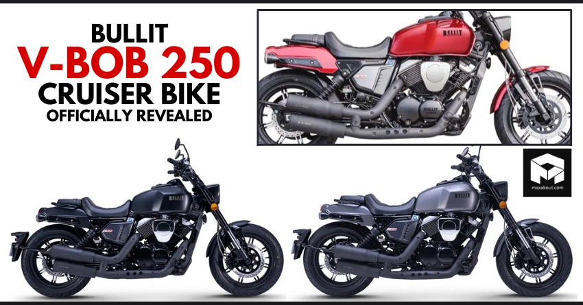 Bullit V-Bob 250 Cruiser Motorcycle Officially Revealed