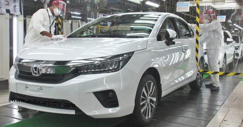 New City Sedan Production Begins at Honda's Greater Noida Plant