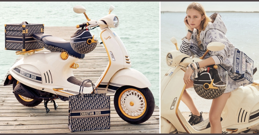 Ultra-Exclusive Vespa 946 Christian Dior Officially Unveiled