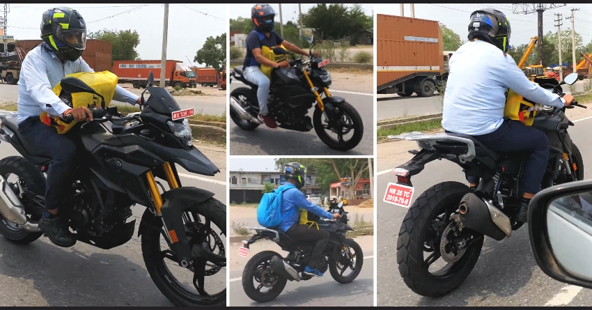 2020 BS6 BMW G310R & G310GS Spotted Testing in India