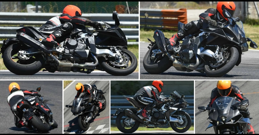 Bimota Tesi H2 Spotted Testing in a New Set of Photos