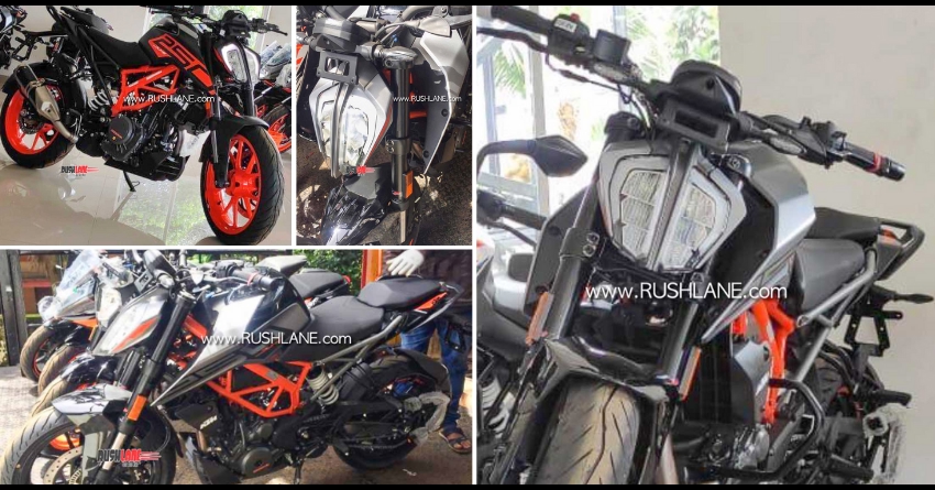 KTM Duke 250 Spotted with LED Headlight; Launch Soon