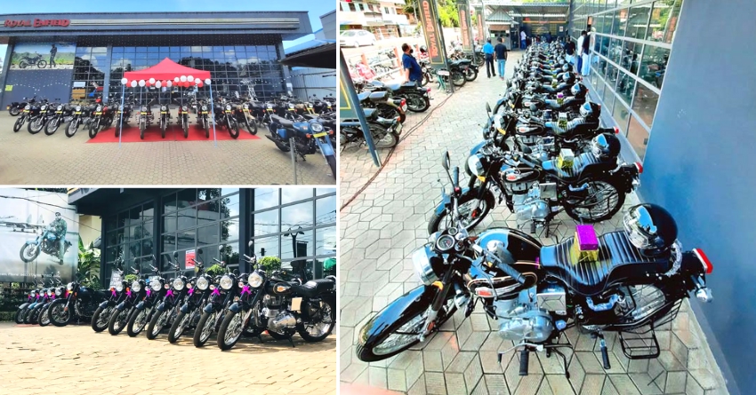 New Record: 1000 Royal Enfield Motorcycles Delivered in 1 Day in Kerala