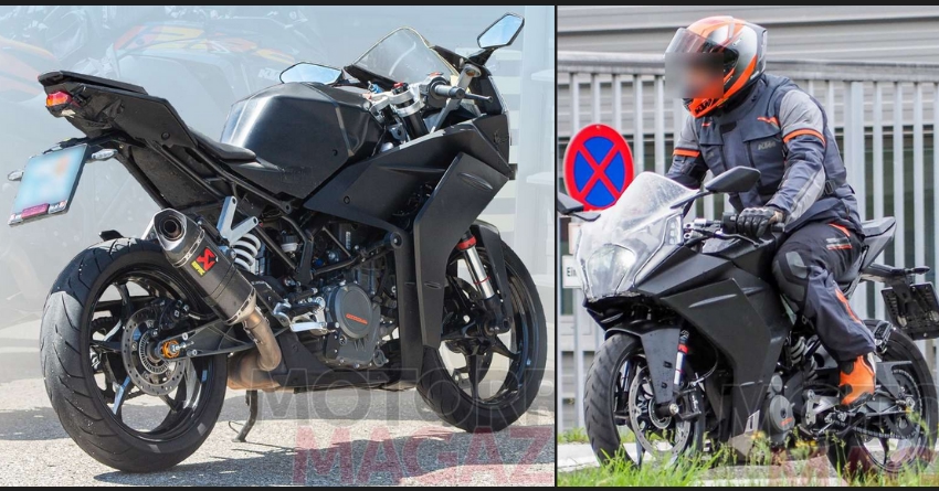 2021 KTM RC 390 Spotted Testing in a New Set of Photos