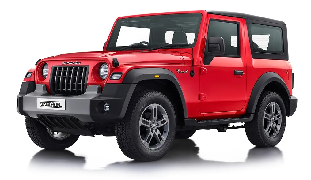 1577 Units of New Mahindra Thar Recalled in India