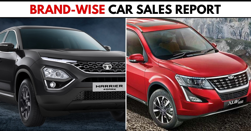 Brand-Wise Car Sales Report (July 2020); Tata Beats Mahindra
