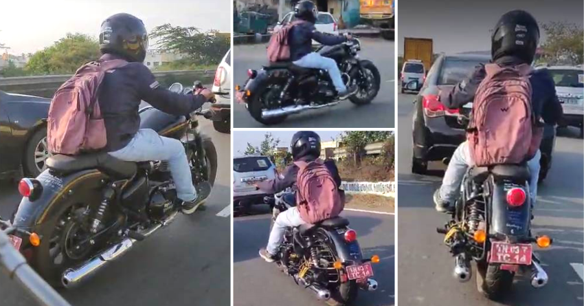 650cc Royal Enfield Cruiser Motorcycle Spotted