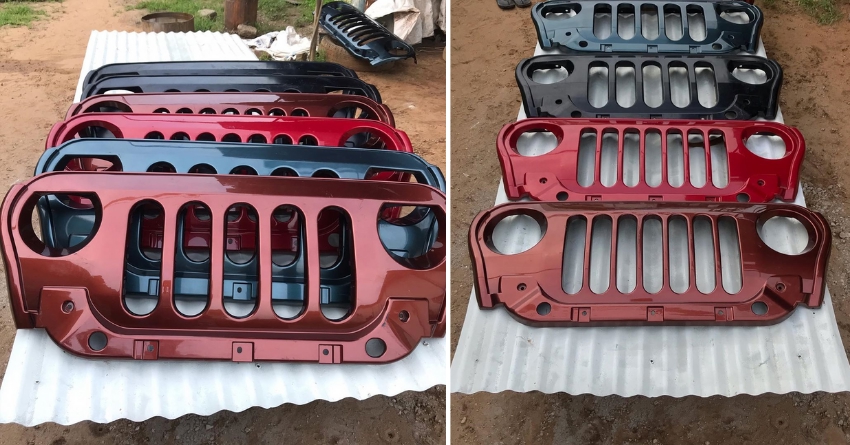New Mahindra Thar Aftermarket Grille Photos Surface Online