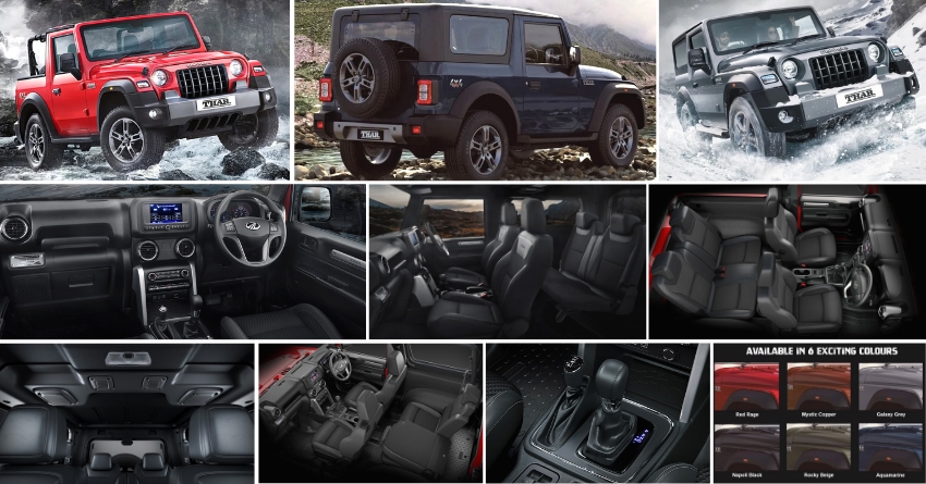 New Mahindra Thar SUV Officially Revealed [All You Need to Know]