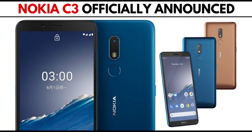 New Nokia C3 Android Smartphone Officially Announced