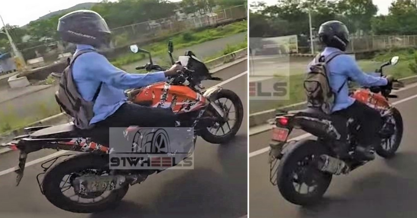 KTM 250 Adventure Spotted Testing in India Once Again