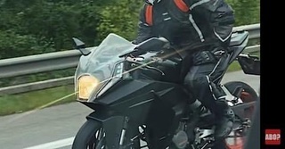 2021 KTM RC 200 Spotted Testing For The First Time - midground