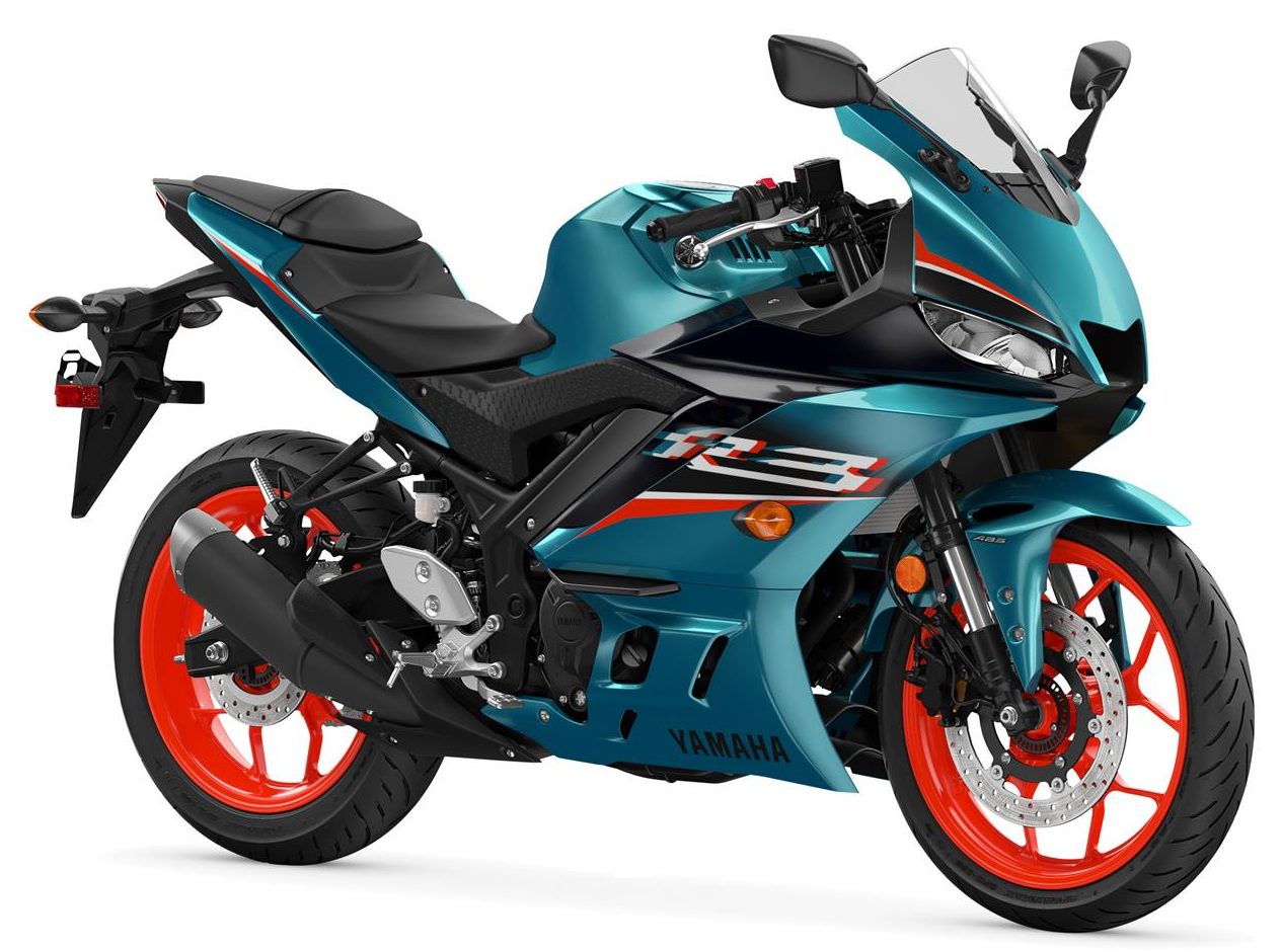 Electric Teal Yamaha R3 Sportbike Officially Unveiled