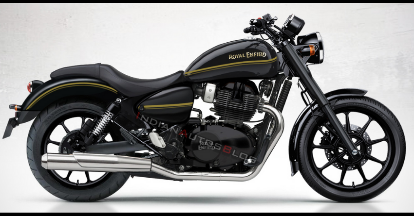 650cc Royal Enfield Cruiser Motorcycle Imagined