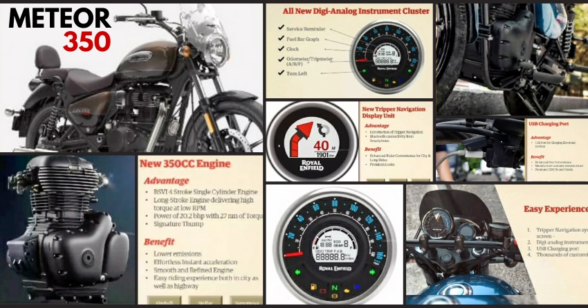 Royal Enfield Meteor Brochure Leaked; Power Output Revealed