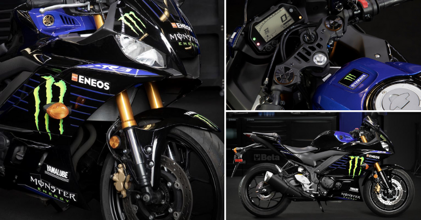 2021 Yamaha R3 Monster Energy Edition