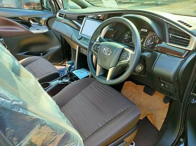 Interior of 2021 Toyota Innova Crysta MPV Interior