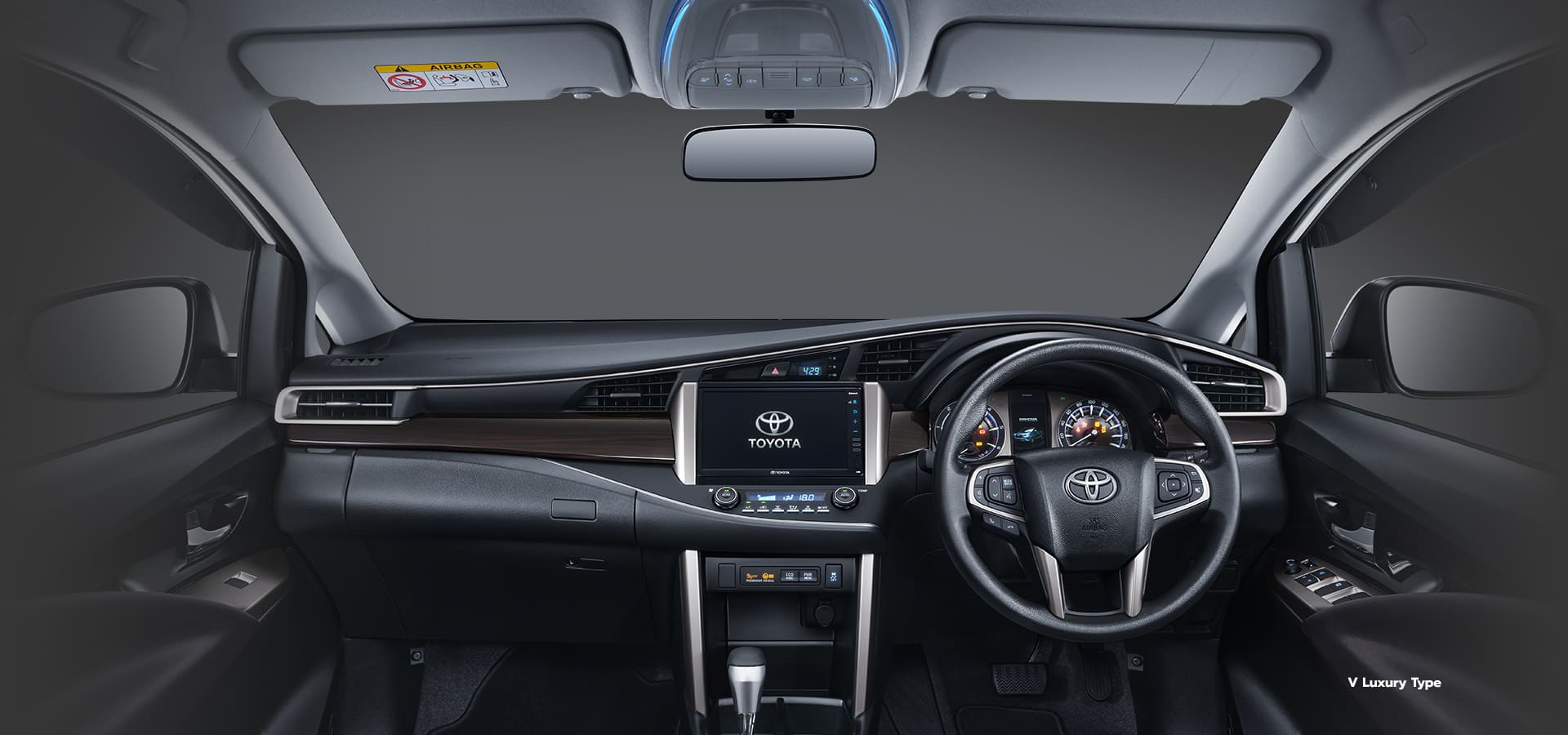 2021 Toyota Innova Crysta MPV Interior