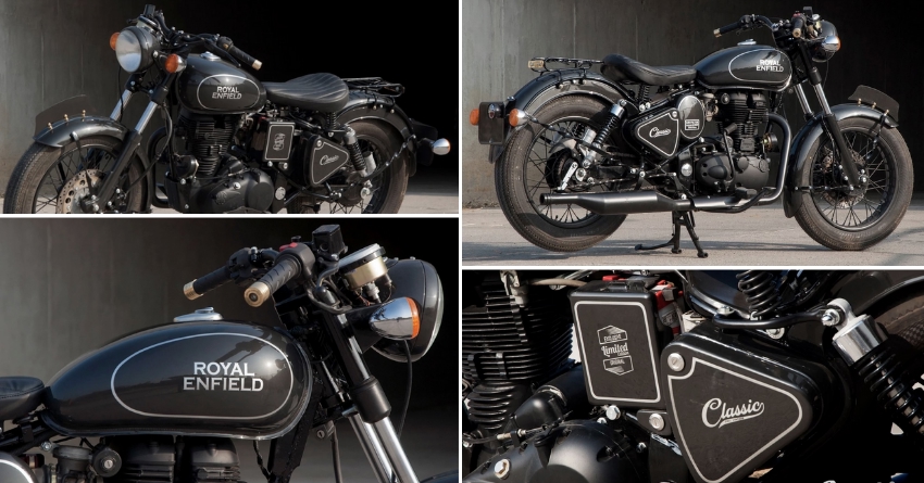 Meet Royal Enfield Graphite by EIMOR Customs (Hyderabad)