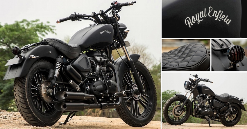 Meet Royal Enfield Black Magic 500 Sportster Featuring Dual Exhausts