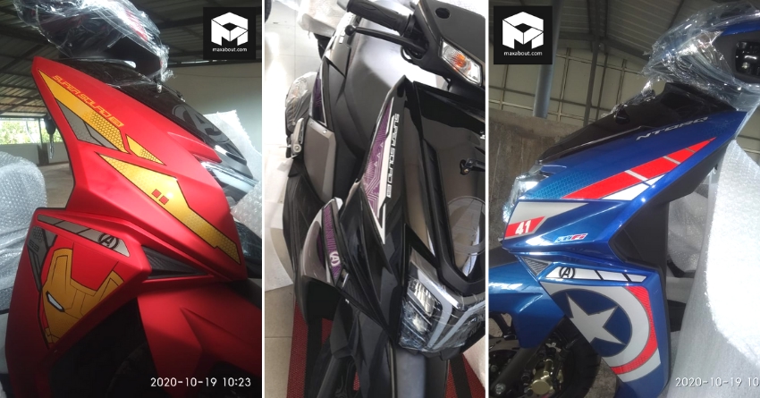 TVS Ntorq Marvel Avengers Edition Spotted; Launch Soon