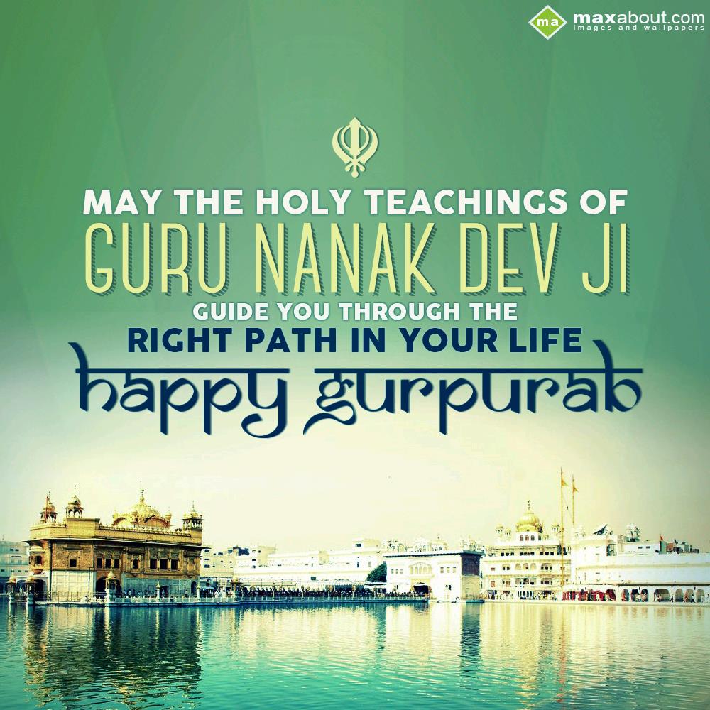 2022 Gurpurab Wishes and Images - Happy Guru Nanak Jayanti 2022 - snap