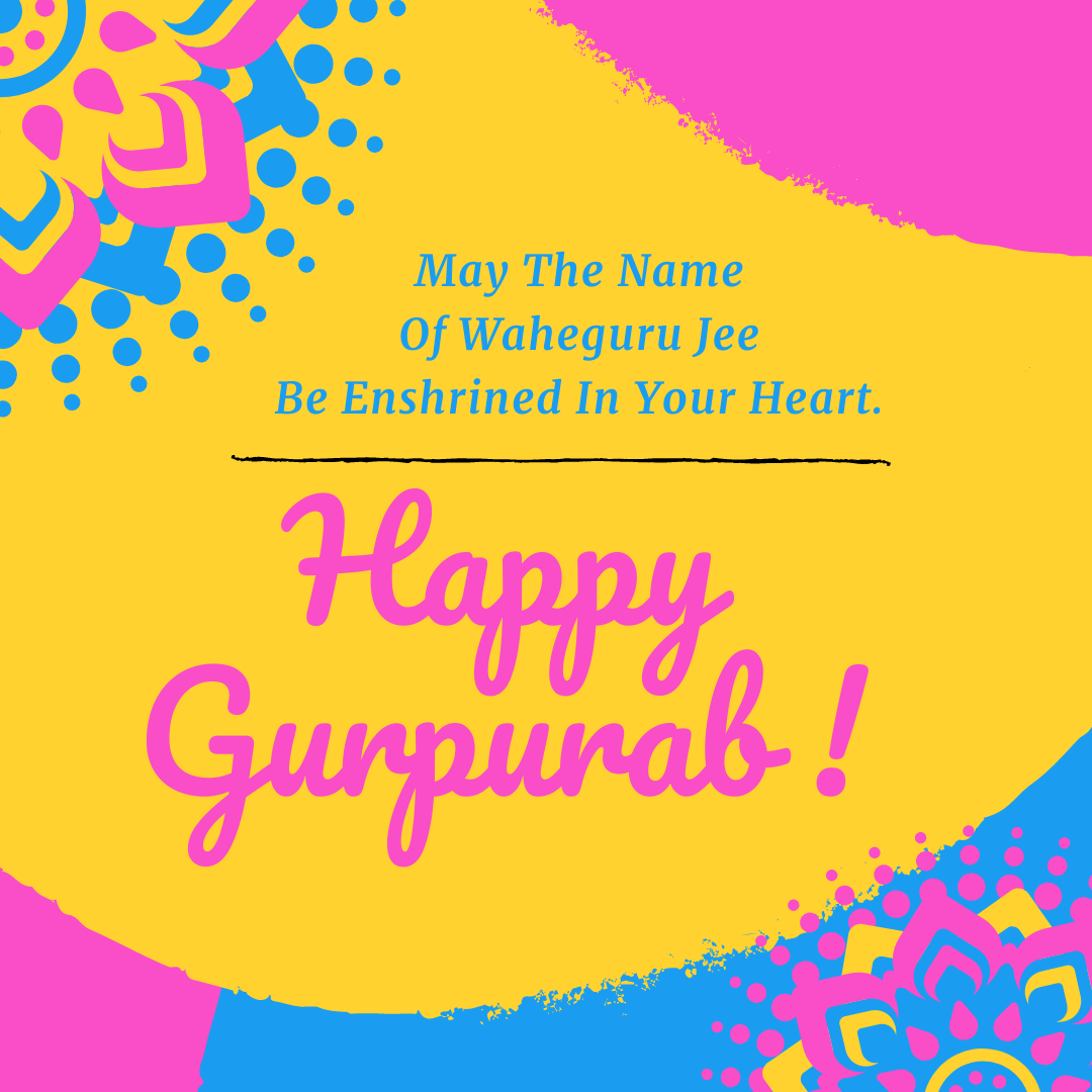 2022 Gurpurab Wishes and Images - Happy Guru Nanak Jayanti 2022 - close-up