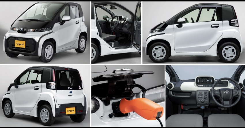Toyota Launches C+pod Ultra-Compact Battery Electric Vehicle in