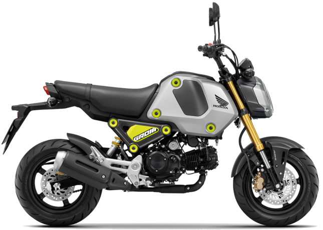 2021 Honda Grom 125 (MSX 125) Patented in India - foreground