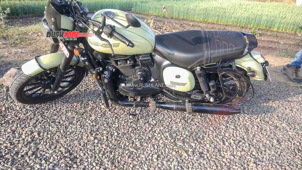 Jawa 42 Alloy Wheel Version Spotted Again