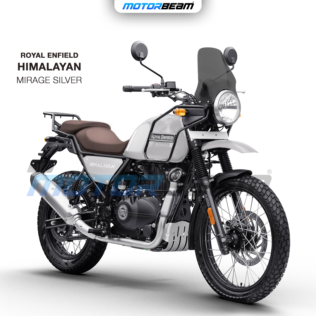 2021 Royal Enfield Himalayan in Mirage Silver Colour