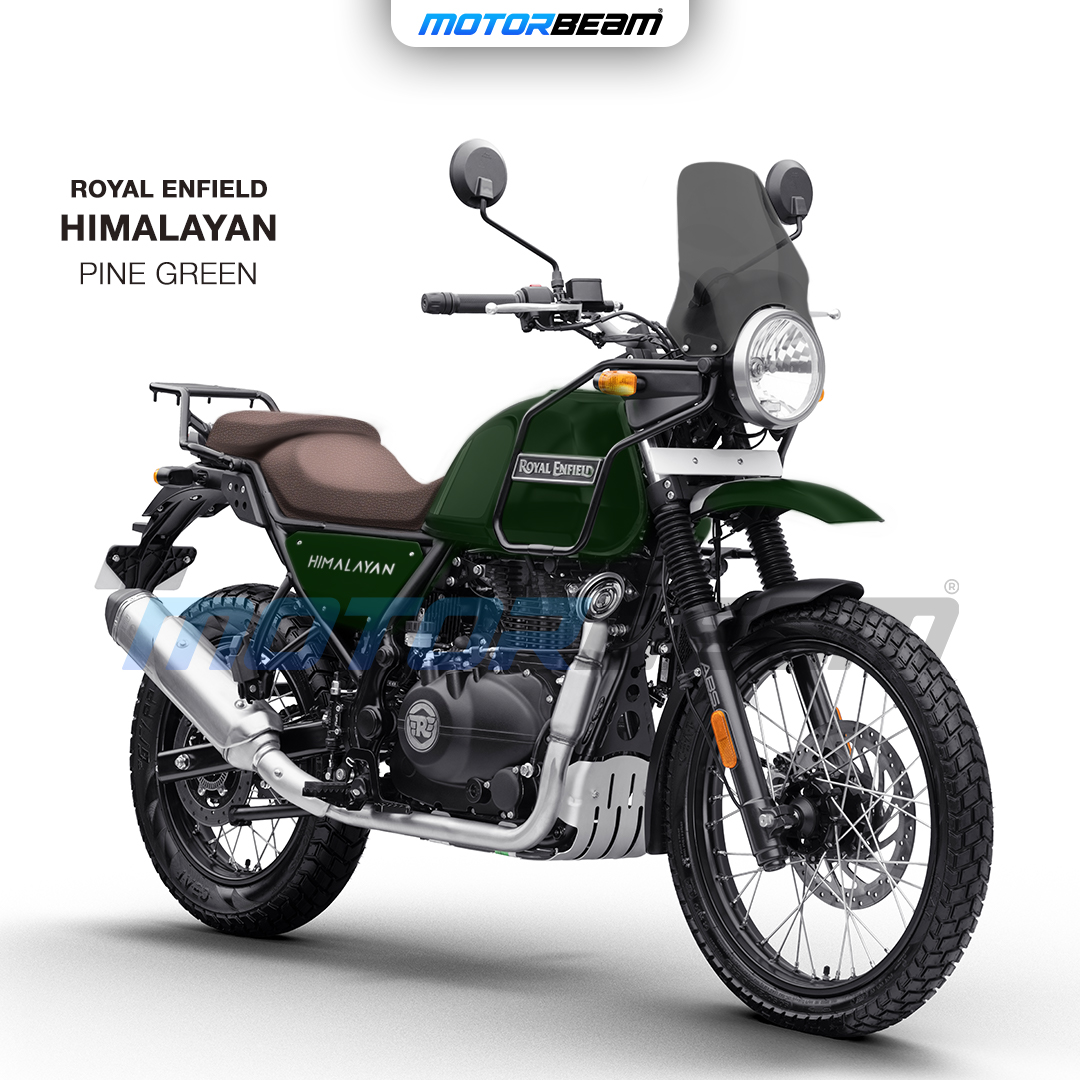 2021 Royal Enfield Himalayan in Pine Green Colour