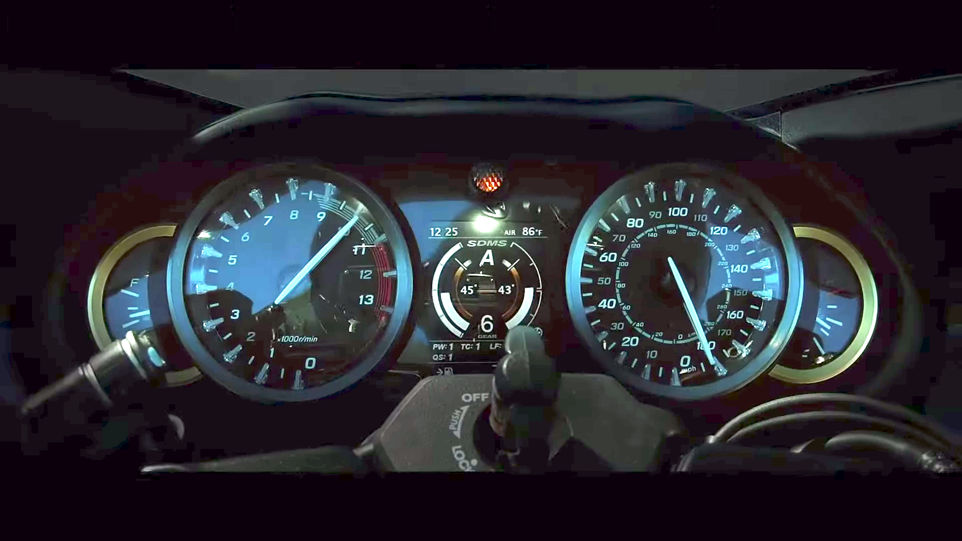 Screenshot of 2021 Suzuki Hayabusa Teaser Video
