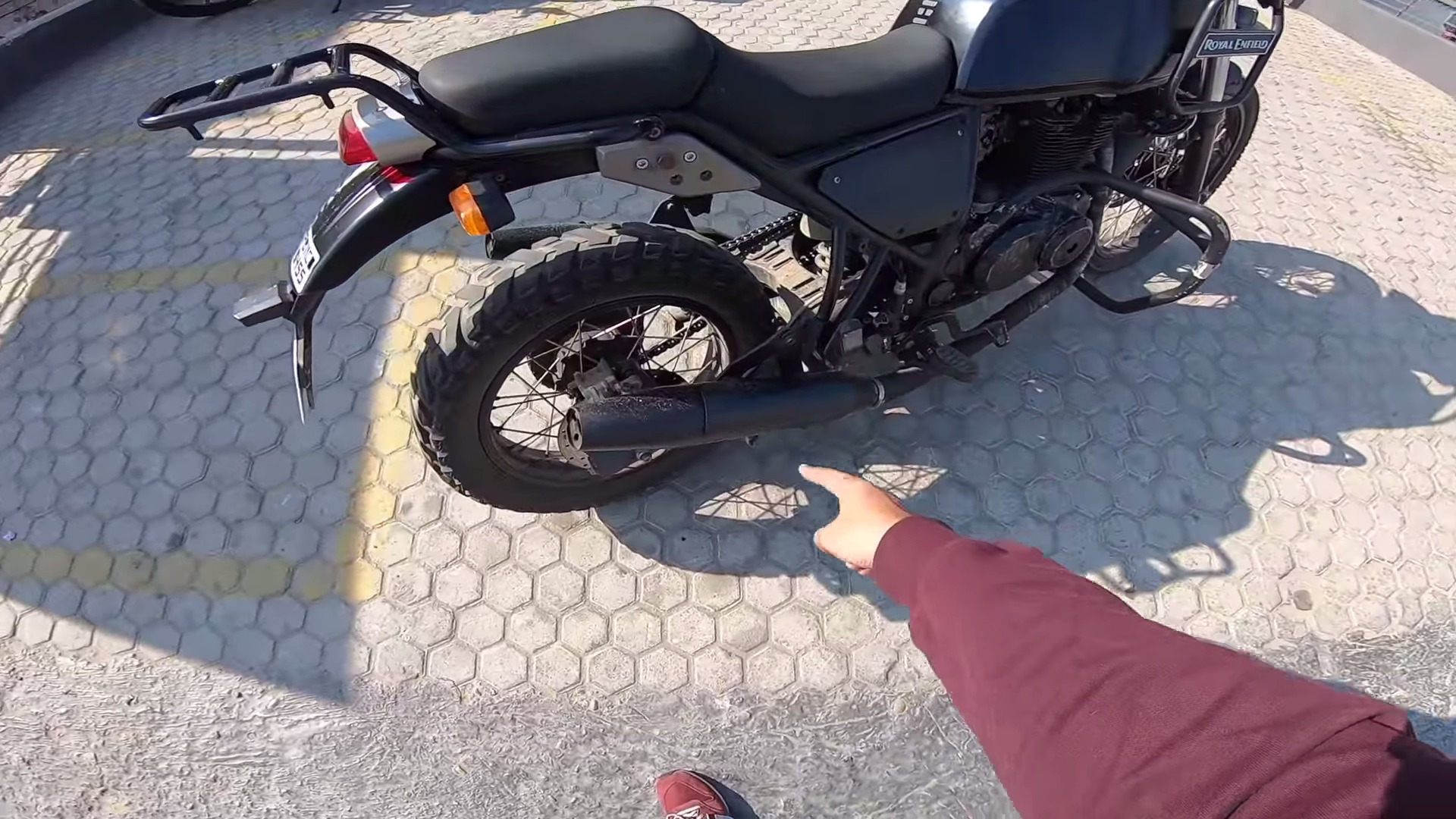 400cc Twin-Cylinder Royal Enfield Himalayan Details & Video - wide