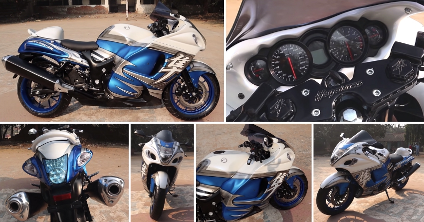 Bajaj Pulsar 220F Transformed Into Hayabusa Superbike For Rs 1.70 Lakh