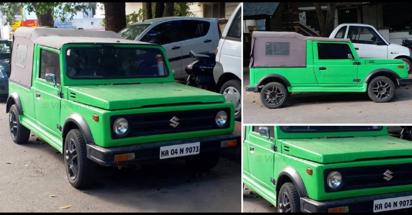 Extreme Modification - This Maruti Suzuki Gypsy is Actually a Hatchback