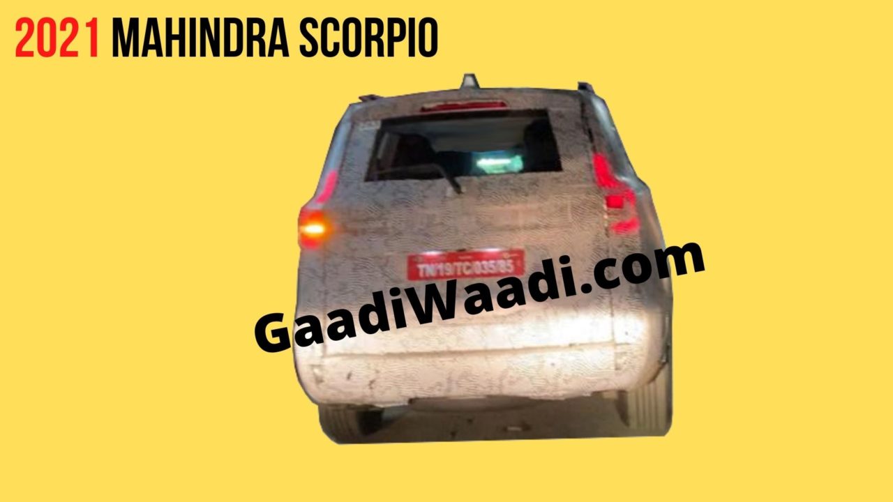 Next-Gen Mahindra Scorpio Likely to Go on Sale in India in Early 2022 - frame