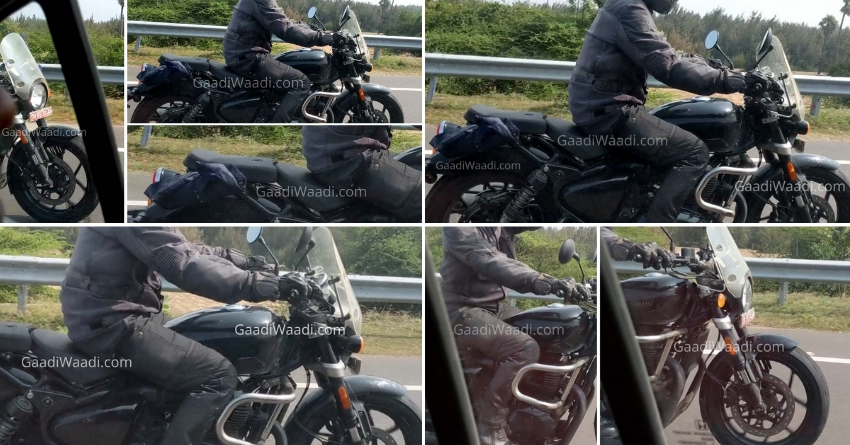 Royal Enfield Cruiser 650 Spotted Undisguised [NEW PHOTOS]