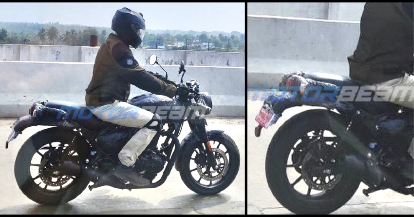 Royal Enfield Hunter Spotted Testing