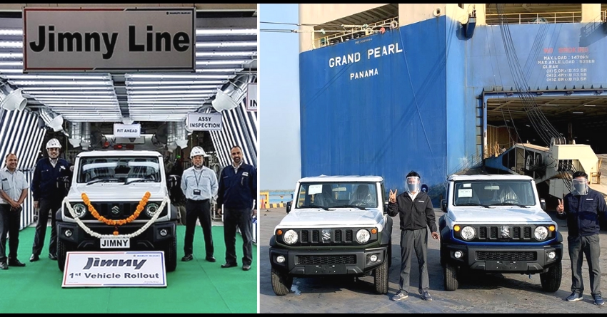 Maruti Suzuki Jimny Exports Commence from India