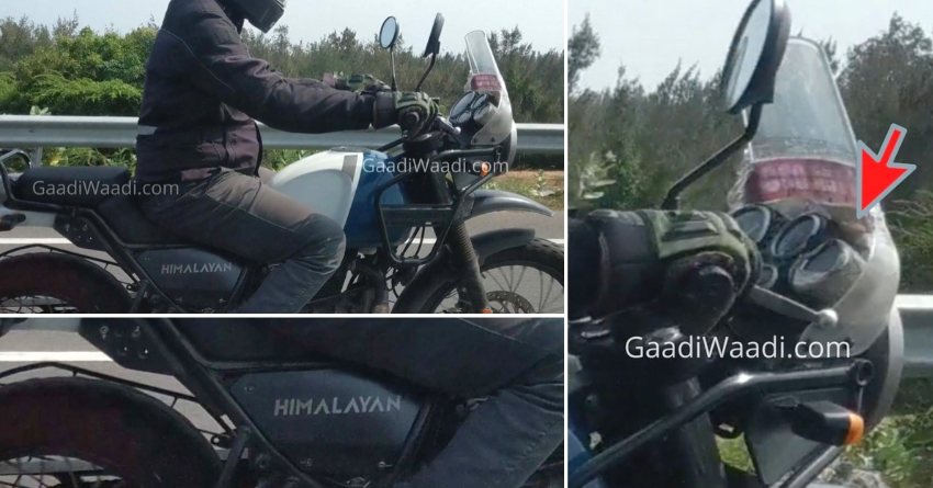 Updated Royal Enfield Himalayan Spotted; Gets Tripper Navigation
