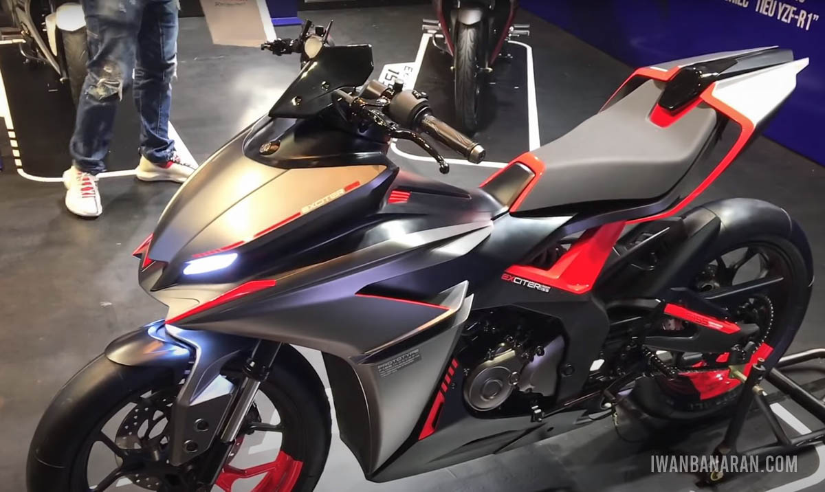 Yamaha R15 V3-Based F155 Moped Concept Revealed - midground