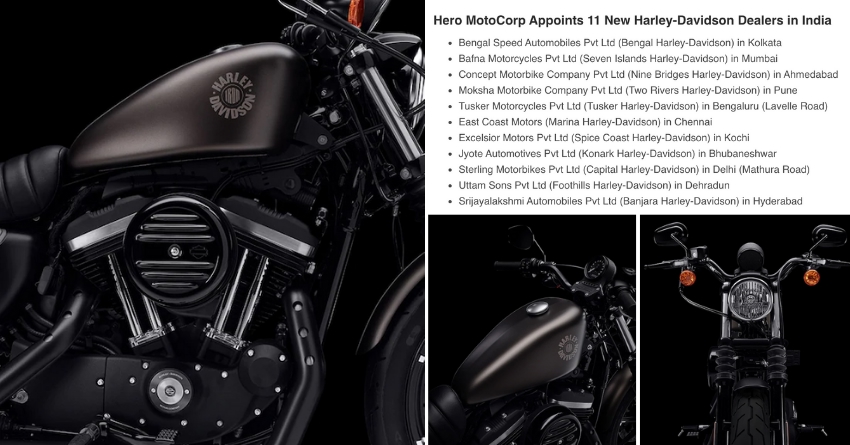 Hero MotoCorp Appoints 11 New Harley-Davidson Dealers in India