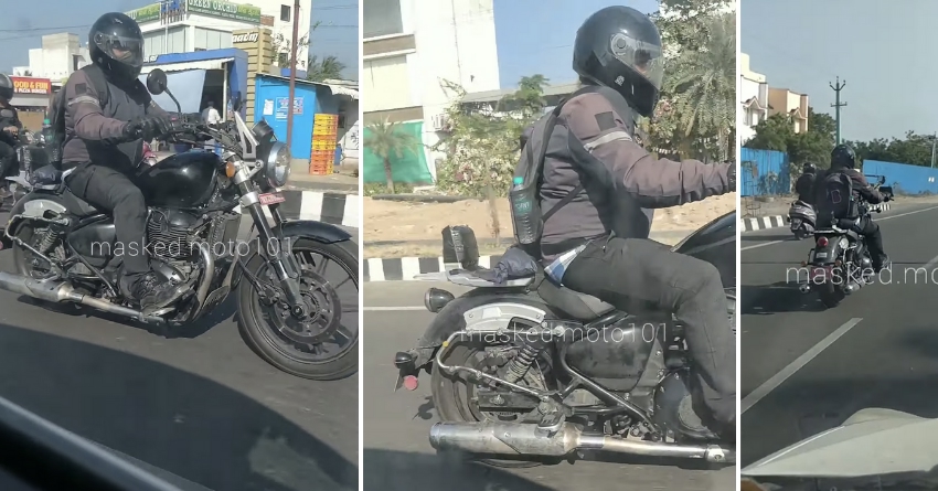 650cc Royal Enfield Cruiser Spotted (Clearest Video Till Date)
