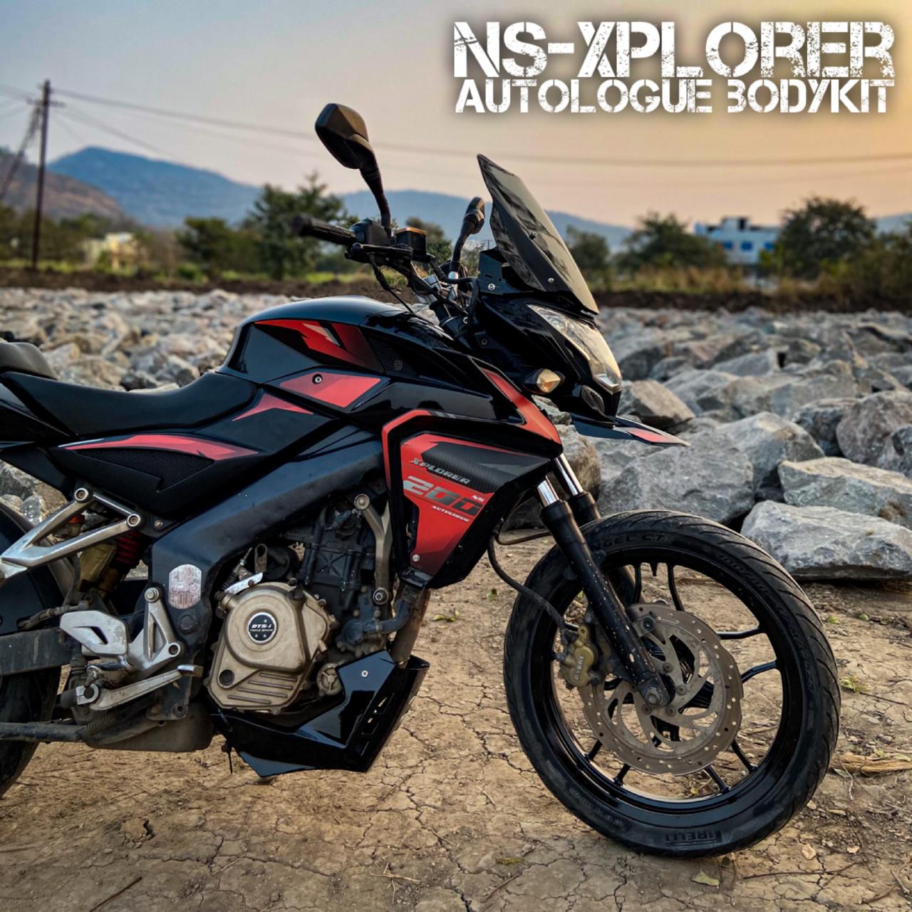 Here's How You Can Convert Your Bajaj Pulsar NS200 into an Adventure Bike - bottom