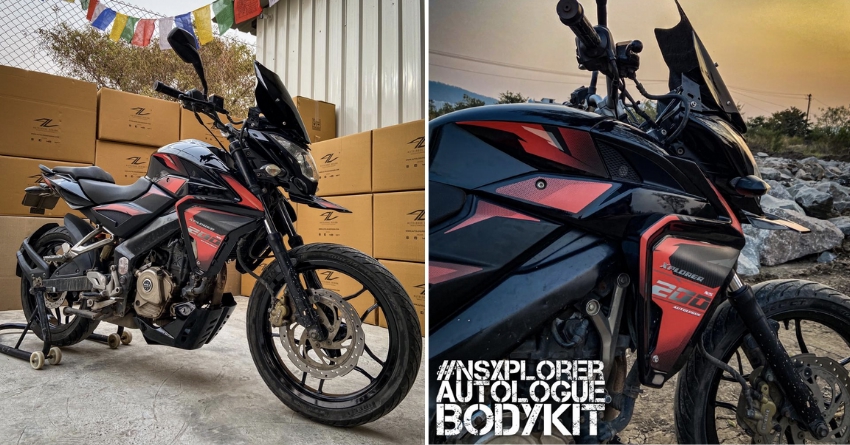 Here's How You Can Convert Your Bajaj Pulsar NS200 into an Adventure Bike
