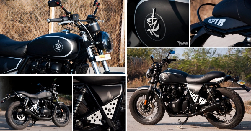 Royal Enfield Interceptor 650 Modified Into DCPTR 650 By EIMOR