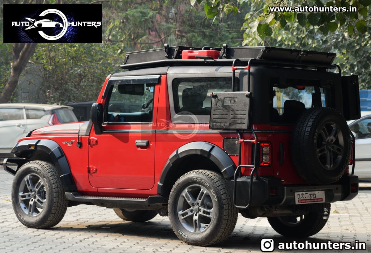 Mahindra Thar Pure Adventure Version Looks Fantastic! - Live Photos - bottom