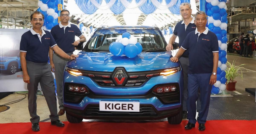 Renault Kiger Production Begins in India; Launch Date Revealed